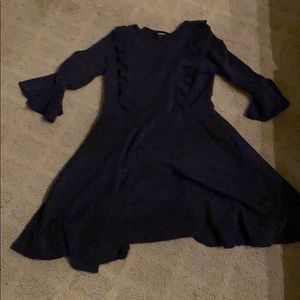 Girls comfy ruffled dress